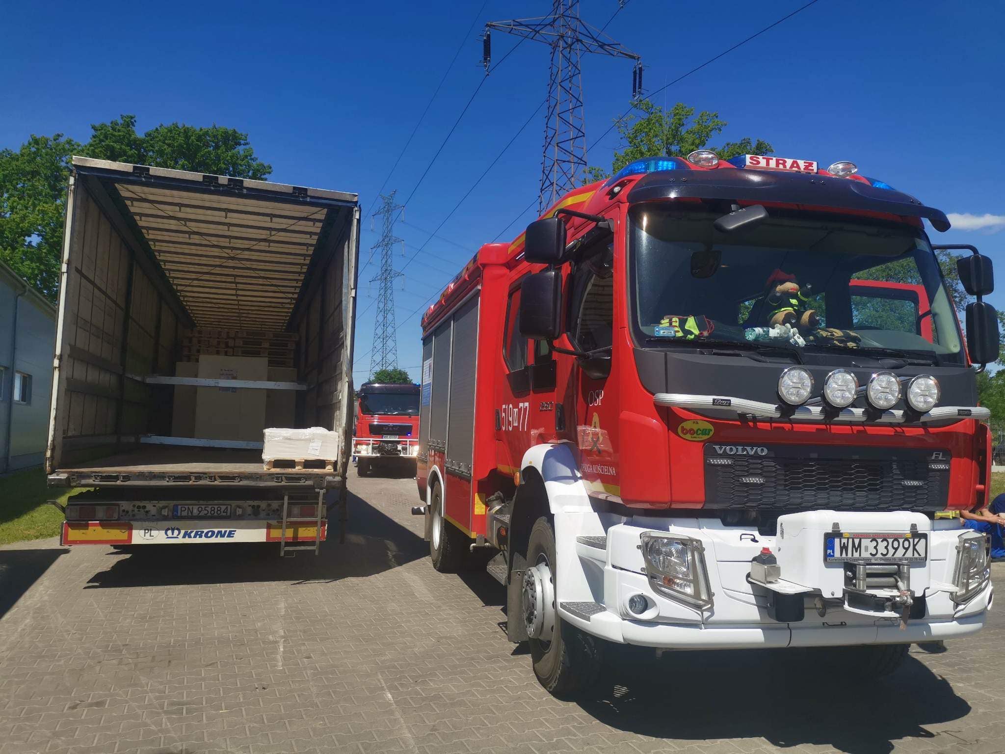 Wyjazdy OSP Długa Kościelna – czerwiec