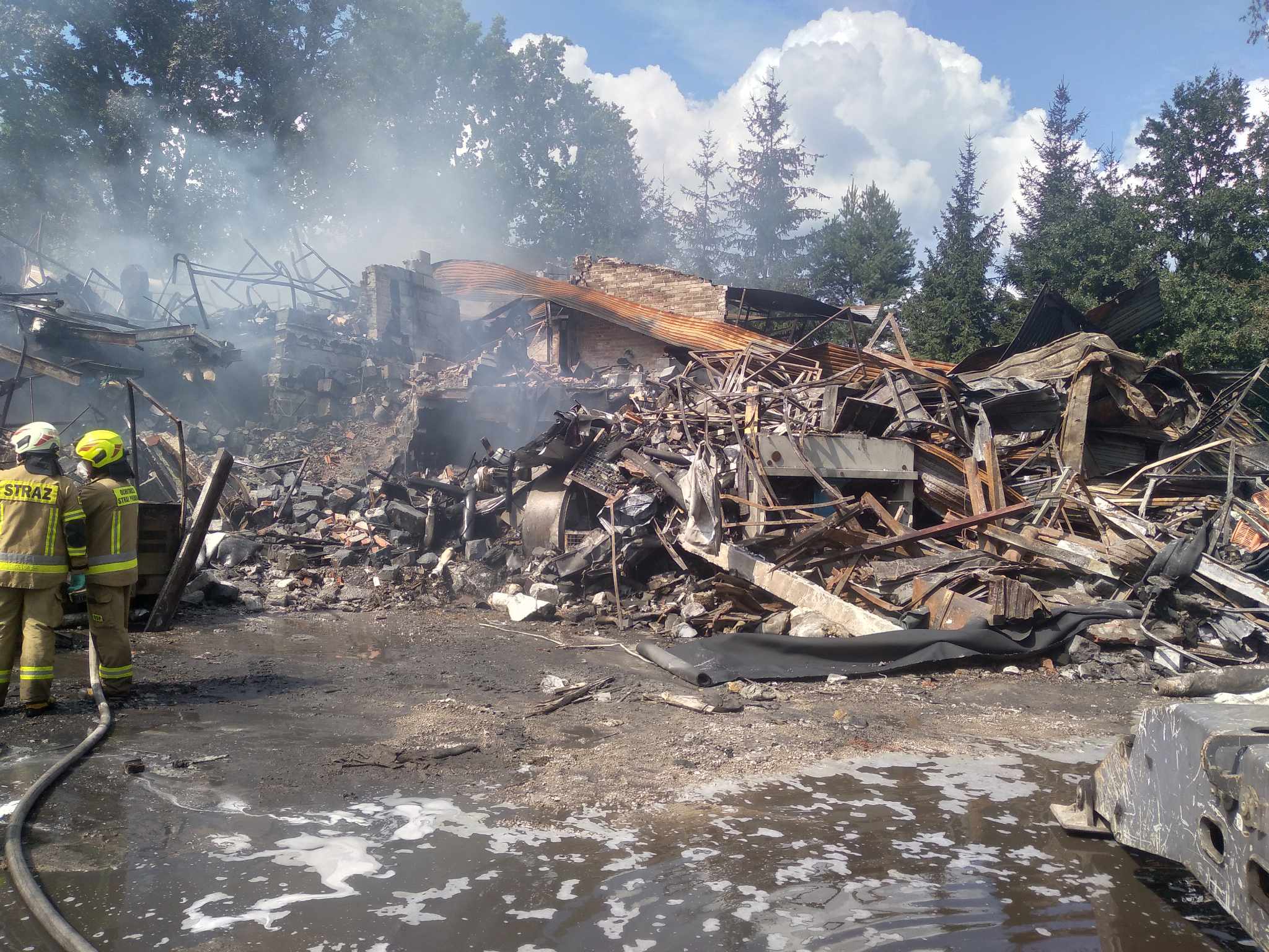 Wyjazdy OSP Długa Kościelna – sierpień