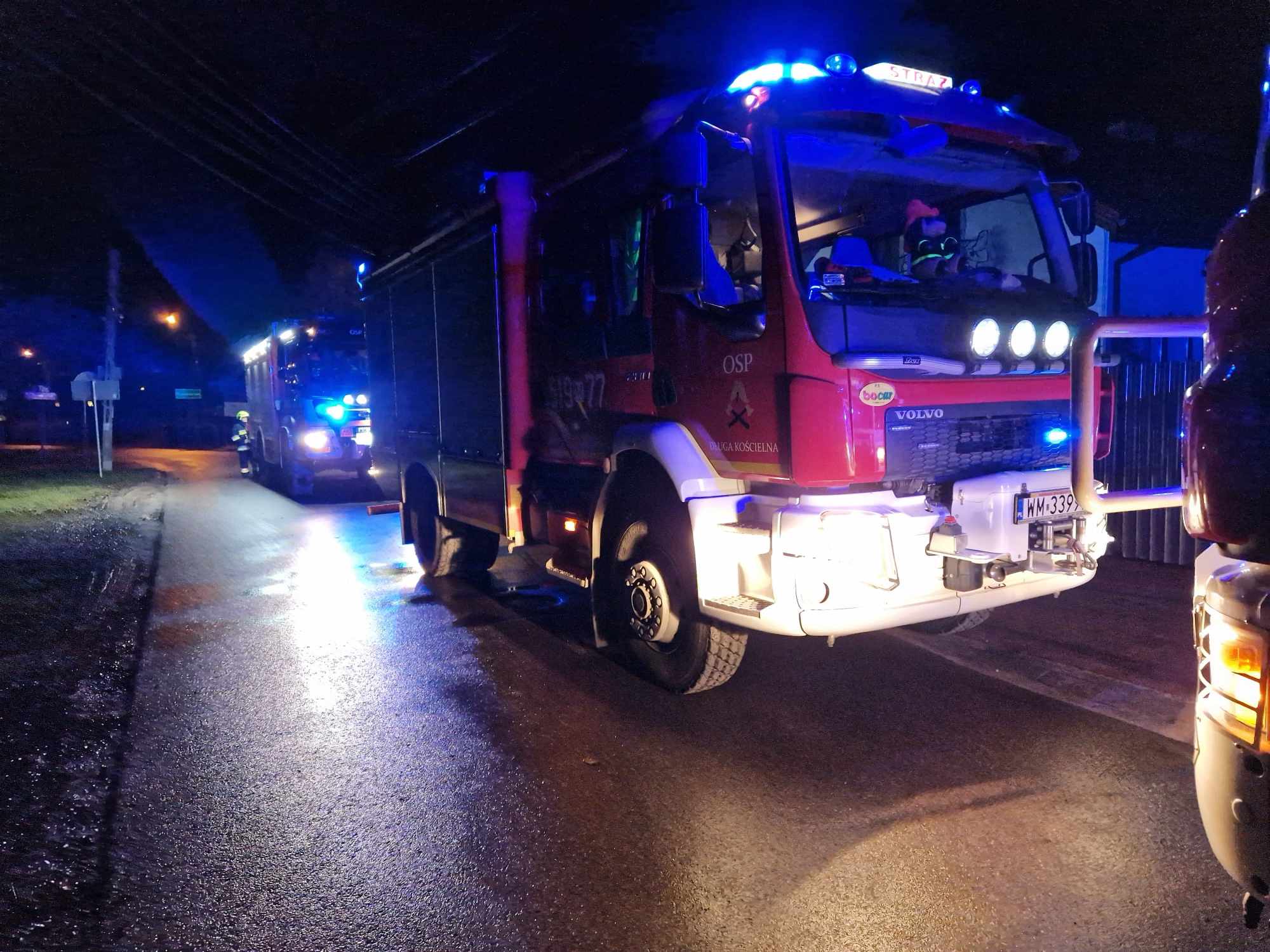 Wyjazdy OSP Długa Kościelna – grudzień