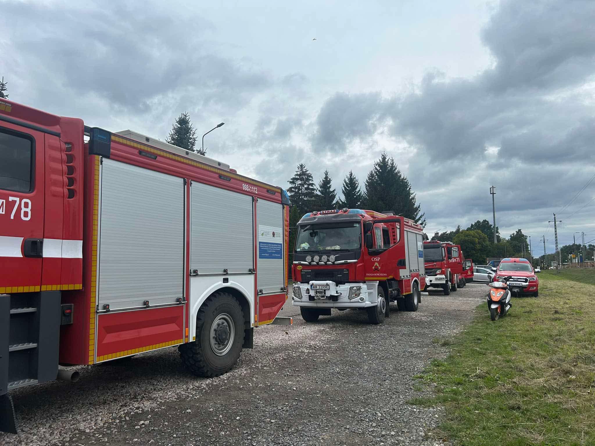 Wyjazdy OSP Długa Kościelna – wrzesień