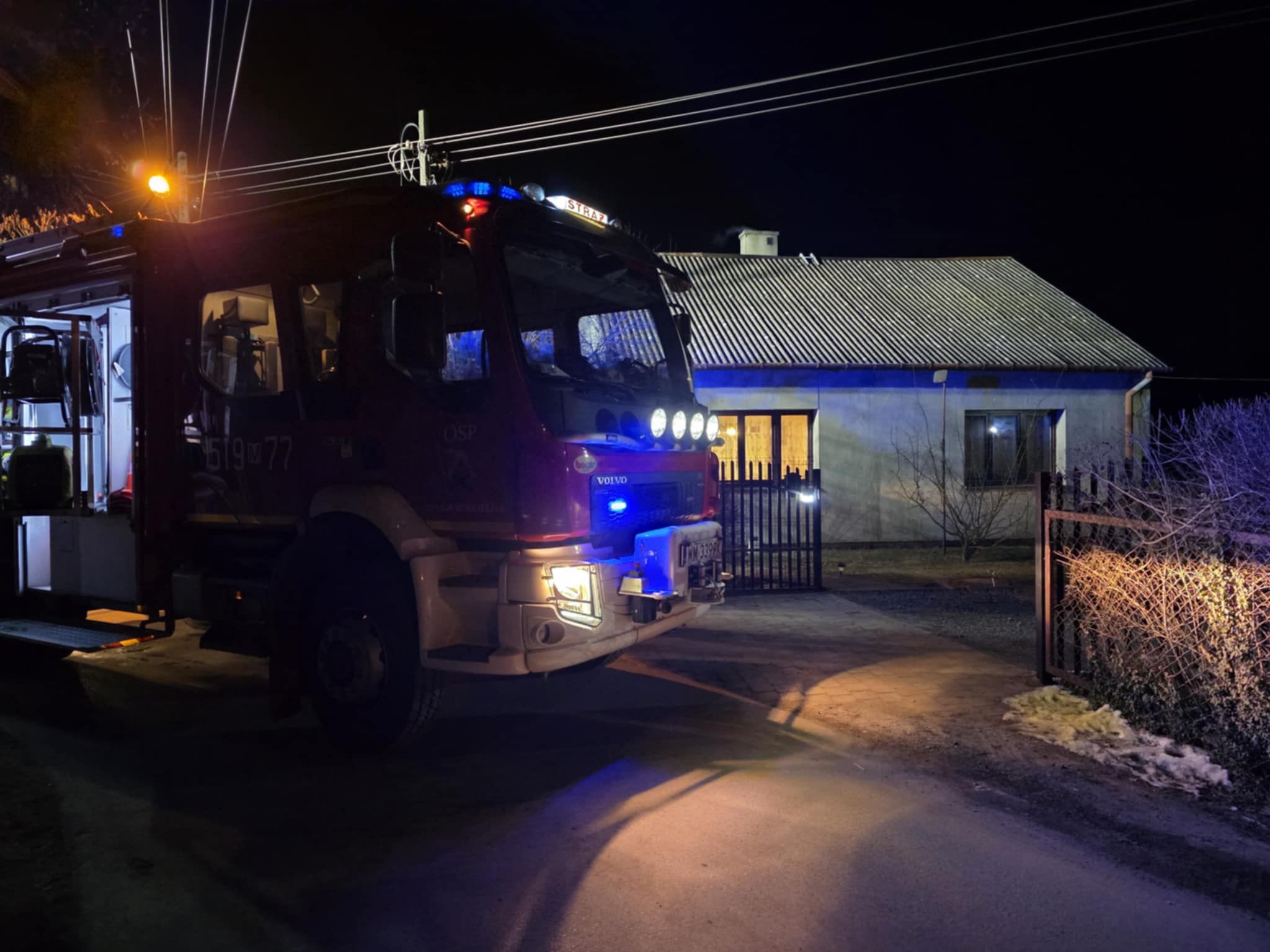 Wyjazdy OSP Długa Kościelna – październik