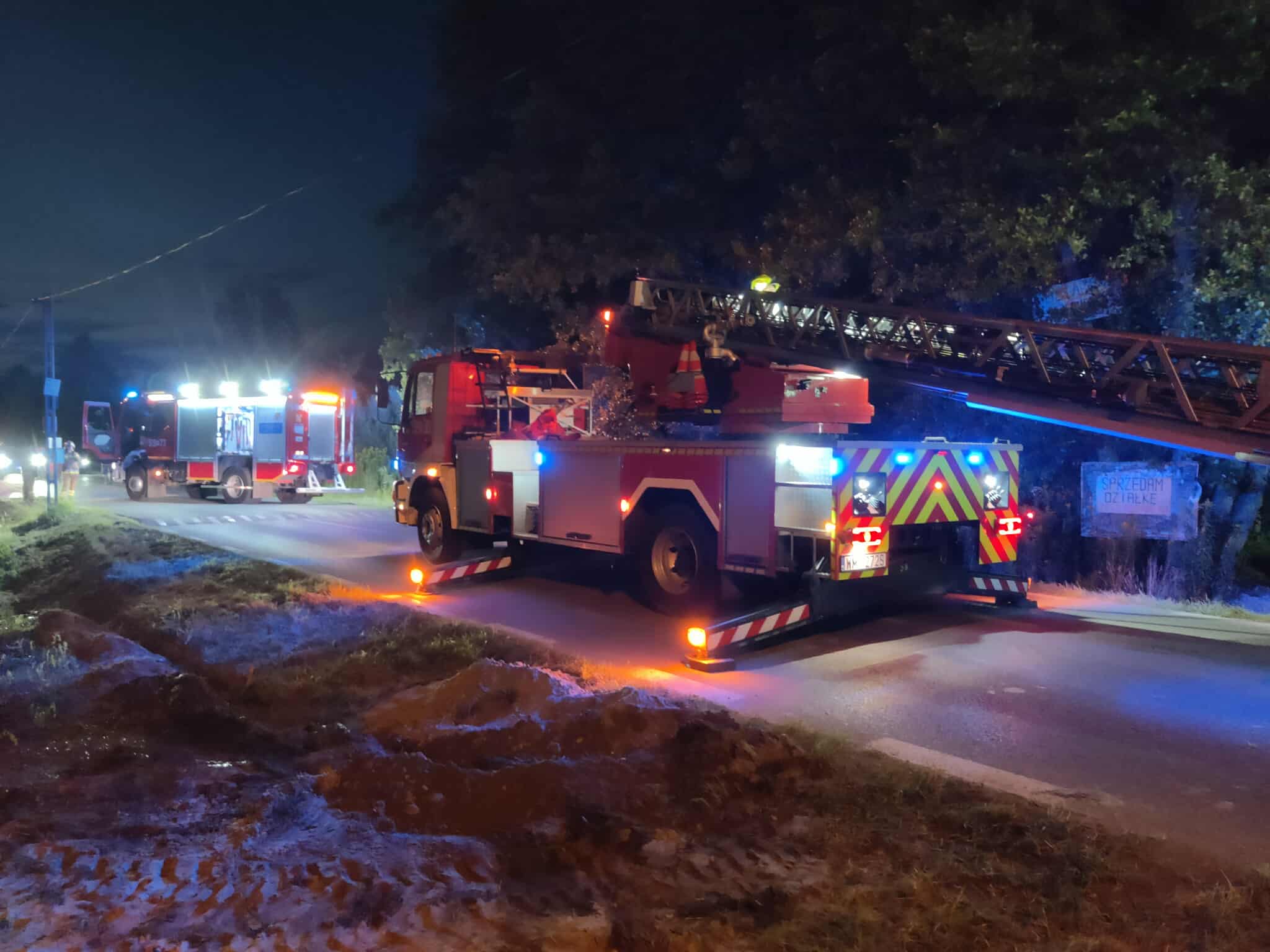 Wyjazdy OSP Długa Kościelna – sierpień